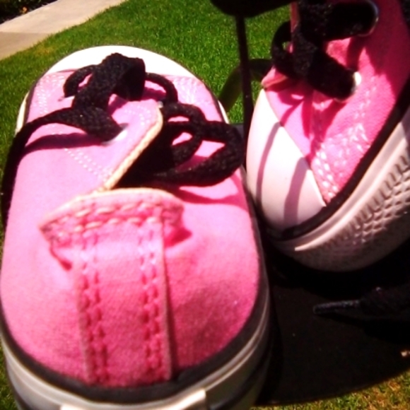 CONVERSE ALL ⭐ STAR PINK tennis shoes 👟 US Size 7 - Picture 4 of 4